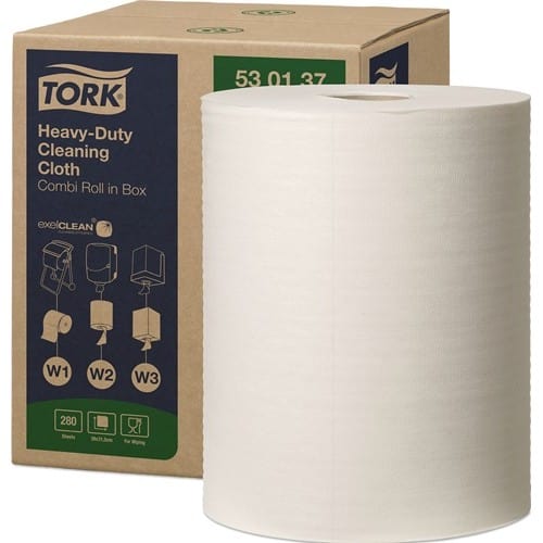 TORK Putztuch TORK 530137 L.ca.106 mxB.ca.315mm weiß 1-lagig Rl.TORK