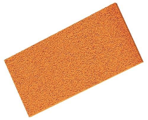 KRONEN-HANSA Schwammgummiauflage L280xB140xS20mm fein rot KRONEN-HANSA