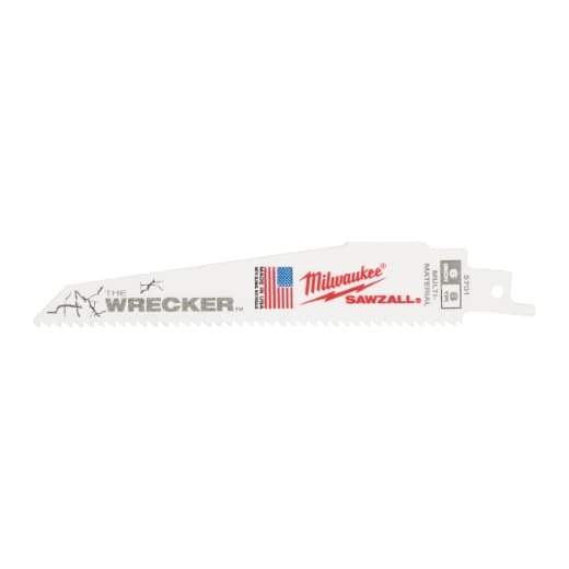 MILWAUKEE 150 x 3,6/2,3 mm (7/11 TPI) Säbelsägeblatt THE WRECKER