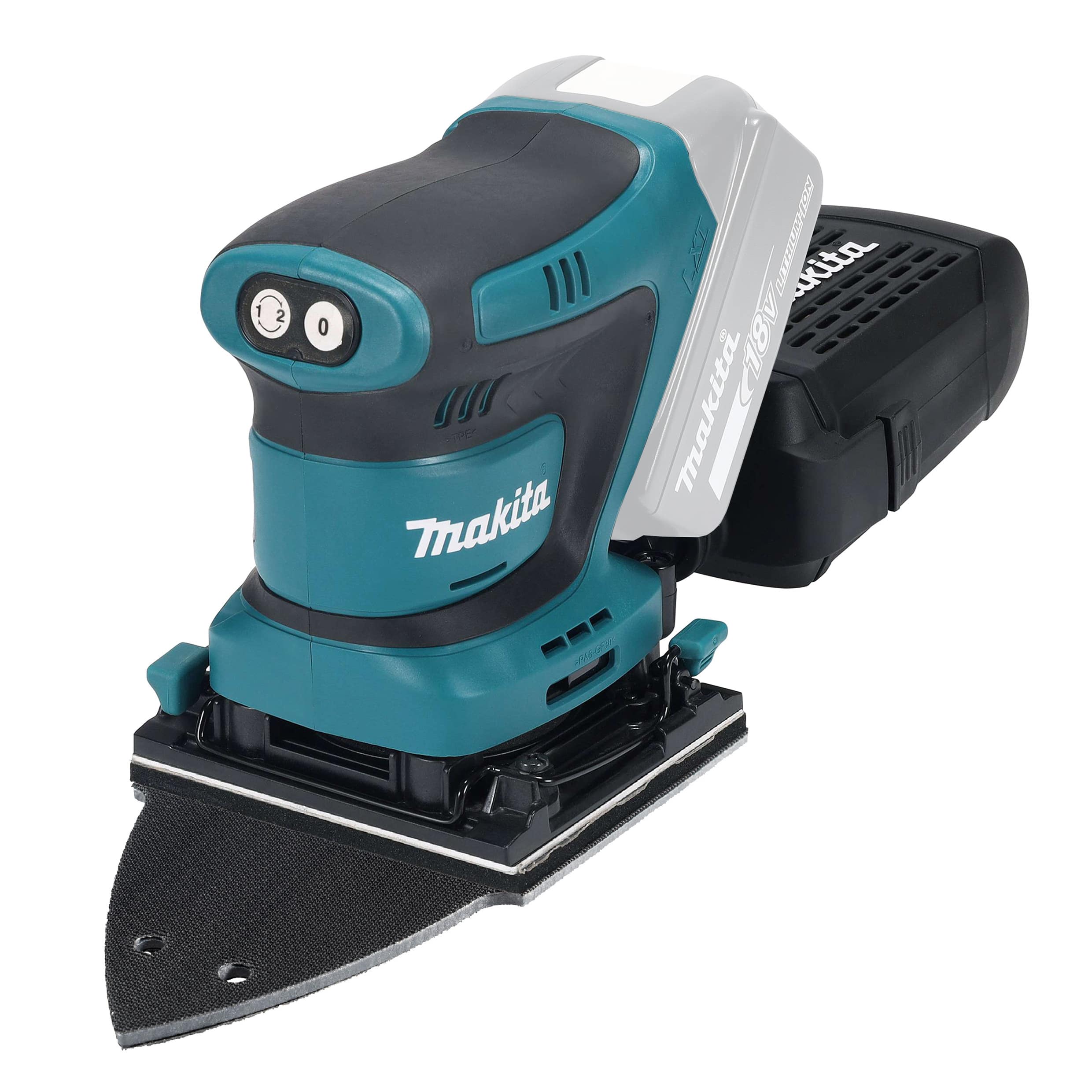 MAKITA Akku-Schwingschleifer 18V DBO480Z ohne Akku und Ladegerät