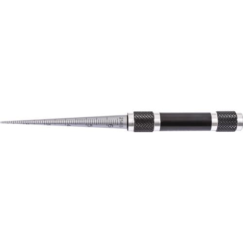 TECWERK Lochlehre 4-15mm kon.Abl.0,1mm TECWERK