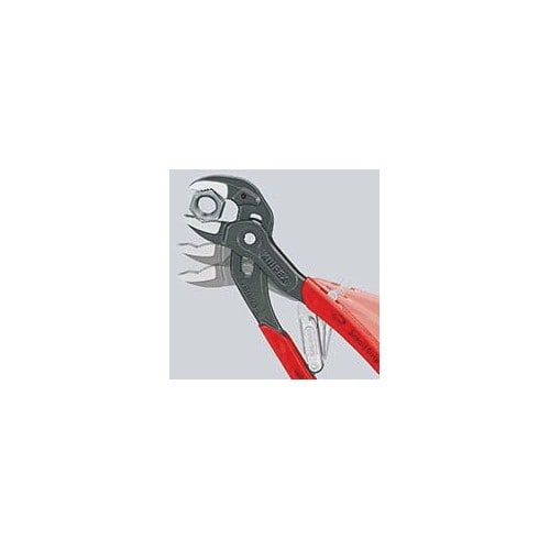 KNIPEX Wasserpumpenzange SmartGrip® L.250mm Spann-W.10-36mm grau atram.pol.Ku.-Überzug