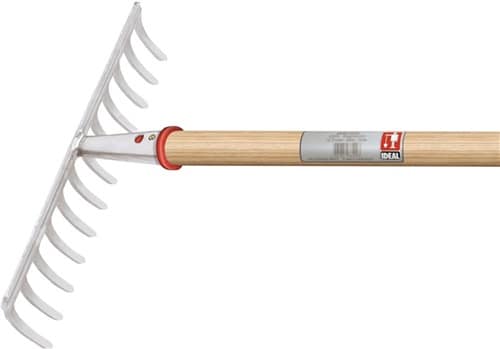 IDEAL Gartenrechen mit konischer Dülle, ohne Stiel IDEAL