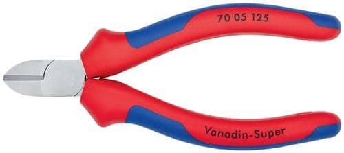 KNIPEX Seitenschneider L.125mm Kopf verchr.Comfort-Griff KNIPEX