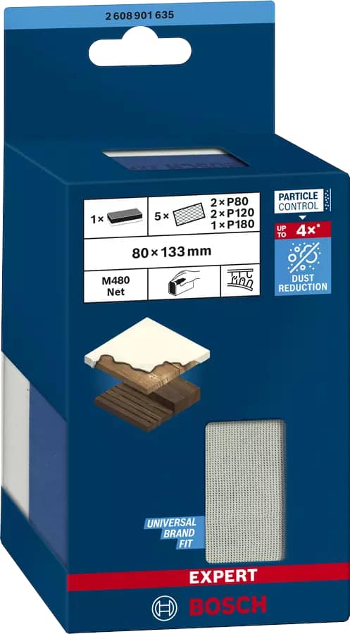 BOSCH EXPERT Schleifblock Dual Density M480