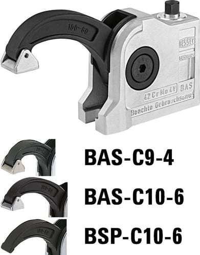 BESSEY BAS Spannhöhe 97mm A.60mm o.AL-Druckschuh offen Bessey