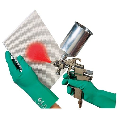 HONEYWELL Chemiehandschuh Camatril 730 Gr.9 grün EN 388,EN 374 PSA III HONEYWELL