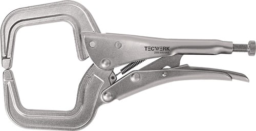 TECWERK Klammergripzange Gesamt-L.280mm Spann-W.max.90mm TECWERK
