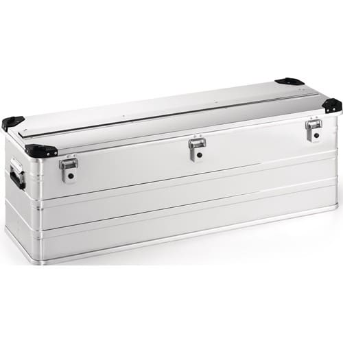 Nordwest Aluminiumbox L1182xB385xH410mm 163l m.Klappverschluss u.Stapelecken