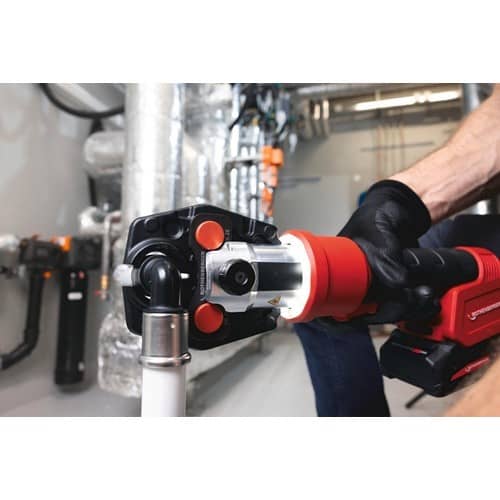ROTHENBERGER Hybrid-Pressmaschine ROMAX NANO iJaw u.32 kN 0-108mm Grundgerät,Akku,Ladegerät