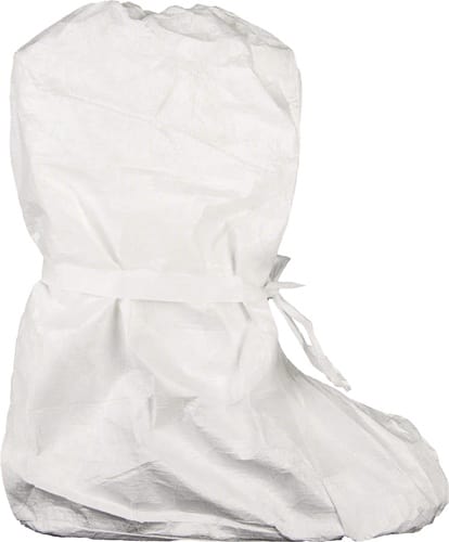 COVERFLASH Überziehschuh CoverFlash® CF-SH-AR Gr.kniehoch weiß PE a.Flash-Spun-Technologie