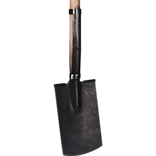 KRUMPHOLZ Rodespaten Blattmaß 285x180mm Gr.2 m.Knopf-Stiel Stiel-L.1100mm 2700g KRUMPHOLZ