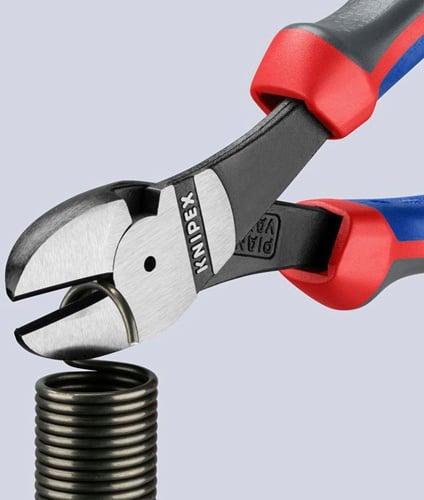 KNIPEX Kraftseitenschneider L.180mm pol.Form 0 Comfort-Griff KNIPEX