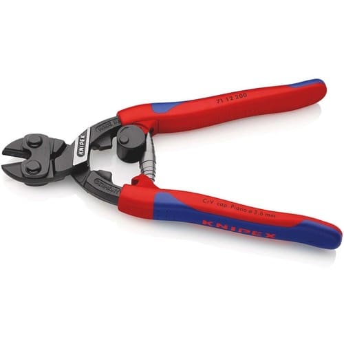 KNIPEX Kompaktbolzenschneider CoBolt L.200mm Mehrkomp.-Hülle ger.Form 1 o.Aussparung