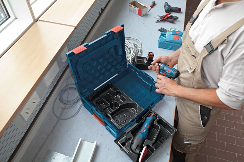 BOSCH Einlage zur Werkzeugaufbewahrung, passend für GKM 18 V-LI