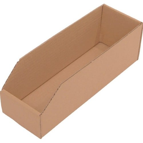 Regalkasten L300xB100xH100mm braun 1-wellige Pappe