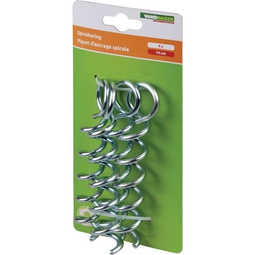 WINDHAGER Spiralhering Metall,verz.L.15cm WINDHAGER