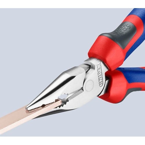 KNIPEX Spitzkombizange L.145mm verchr.Comfort-Griff verchr.KNIPEX