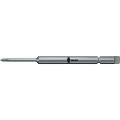 WERA Bit 851/9 C 851/9 C 1/4 Zoll PH 000 L.44mm hart,m.Halfmoon-Antrieb WERA