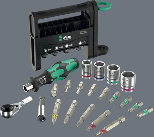 WERA Bitsortiment Tool-Check Modular Set Imperial 1 50-tlg.WERA