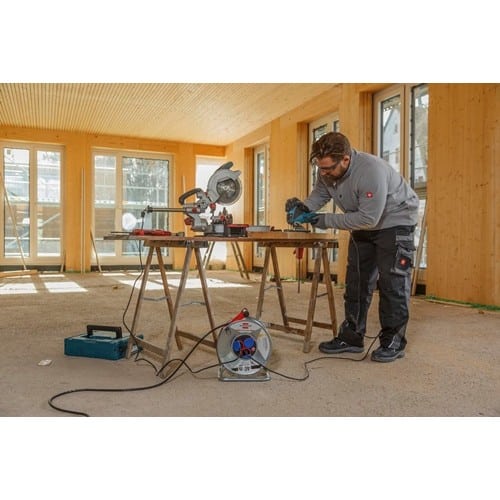 BRENNENSTUHL Kabeltrommel Garant S 40m H07RN-F 3x1,5 mm² 290mm 3 Schutzkon.steckd.