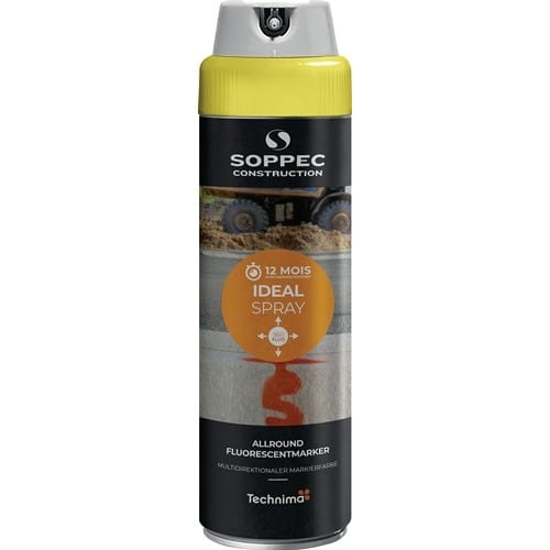 SOPPEC Markierungsspray IDEAL neongelb 500ml Spraydose SOPPEC