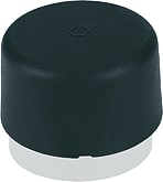 HOPPE® Bodentürstopper K486, Kunststoff - verkehrsweiß weiß beschichtet