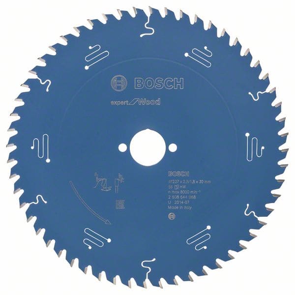 BOSCH Kreissägeblatt Expert for Wood, 237 x 30 x 2,5 mm, 56