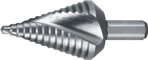 RUKO Stufenbohrer Bohrber.4-30mm HSS Spiralnut Gesamt-L.72mm Z.2 Stufen 14 RUKO