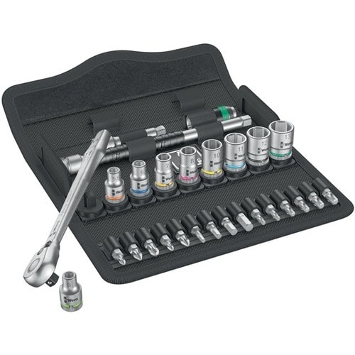 WERA Steckschlüsselsatz 8100 SA 8 Zyklop 28-tlg.1/4 Zoll SW 5-13mm Z.72 6KT WERA