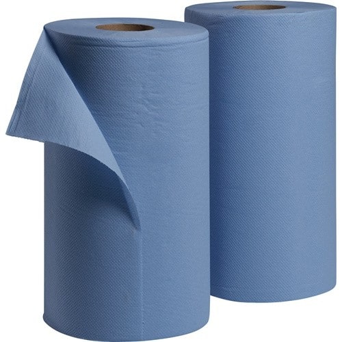 TECWERK Putztuch WK 20 L.ca.360 mmxB.ca.380mm blau 2-lagig,volumengeprägt TECWERK