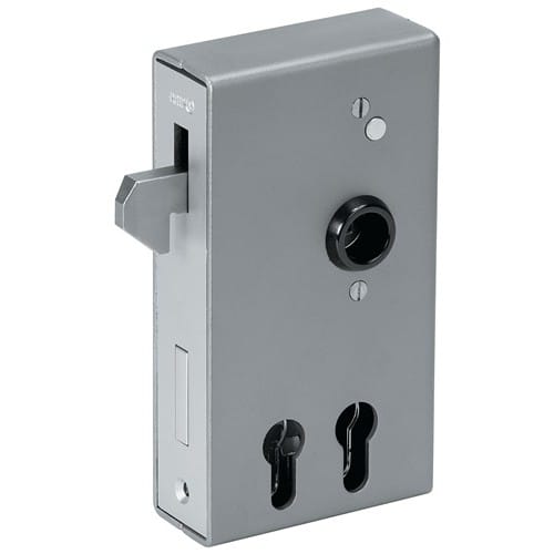 AMF Schiebetorschlosskasten 140SD-40ZW DIN L/R Maß A40xB94,5xC173mm Dornm.30/60mm