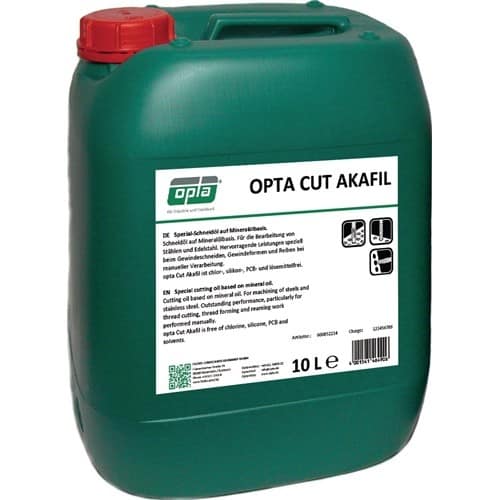 OPTA Gewindeschneidöl Cut Akafil 10l Kanister OPTA