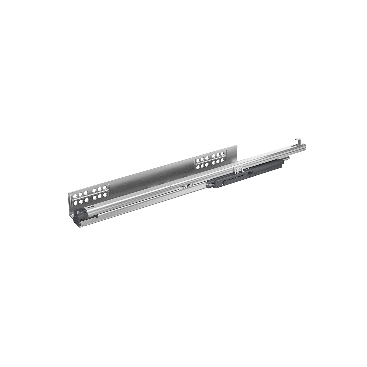 HETTICH Vollauszug Quadro V6 YOU M (30 kg) mit Silent System, Push to open Silent kompatibel, 600 mm, links, 9256880