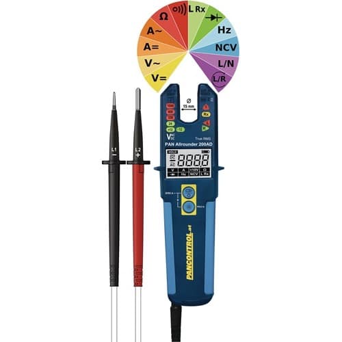 PANCONTROL Multimeter PAN Allrounder 200AD 0,1-1500V DC,0,1-1000V AC True RMS PANCONTROL