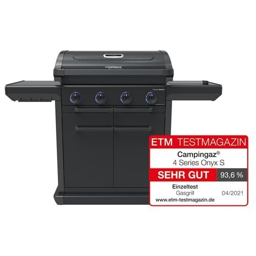 CAMPINGAZ Gasgrill 4 Series Onyx S 4 Blue Flame Power Brenner CAMPINGAZ