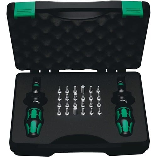 WERA Drehmomentschraubendrehersatz 7440/41 26-tlg.0,3-3 Nm einstellb.WERA