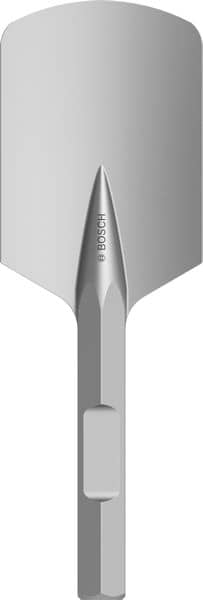 BOSCH Spatmeißel mit 28-mm-Sechskantaufnahme, abgerundet, 400 x 135 mm