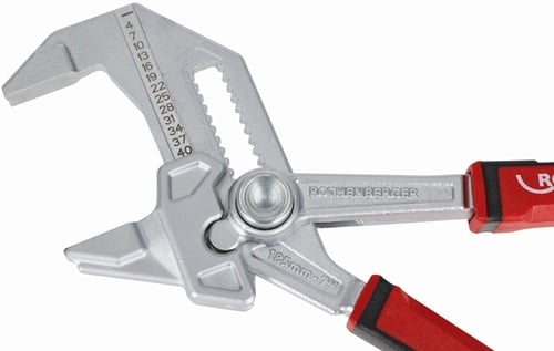 ROTHENBERGER Zangenschlüssel ROFAST L.254mm Spann-W.0-40mm 2K-Griff ROTHENBERGER