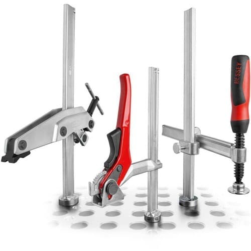 BESSEY Spannelement TWM28 m.Spezialdruckplatte max.300mm f.Bohrungs-D.28mm BESSEY