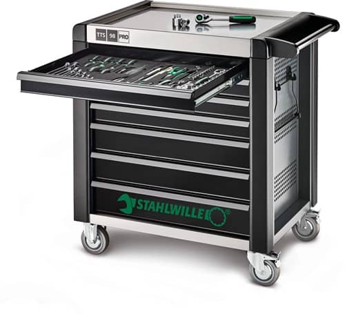 STAHLWILLE Werkstattwagen 98/7 PRO B651xT1001xH1020mm 1400kg 7 Schubl.