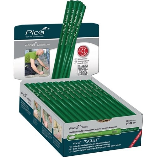 PICA Steinhauerstift Classic 541 L.24cm 10H ungespitzt PICA