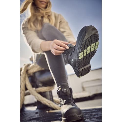 BAAK Damensicherheitsstiefel Alessia Gr.35 W.10 schwarz/grün Mikrofaser/TPU
