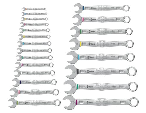WERA Ringmaulschlüssel-Satz 6003 Joker 22-tlg.SW 5,5-32mm ger.leg.WS WERA