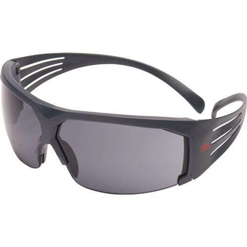 3M Schutzbrille SecureFit™ 600 EN166,EN170,EN172 Bügel grau,Scheibe grau PC 3M
