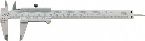HELIOS PREISSER Taschenmessschieber DIN 862 SOFT-SLIDE 150mm Schr.eck.H.PREISSER