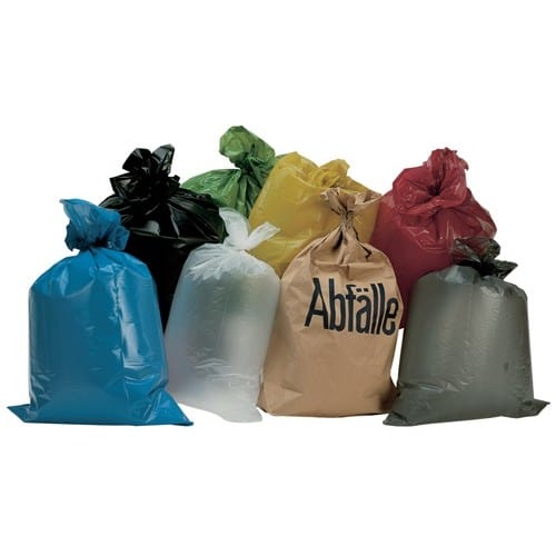 Kunststoffsack 70l LD-PE transp.50 µm B575xL1000mm 250St./Karton