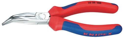 KNIPEX Flachrundzange L.160mm flachrund 40Grad gew.Comfort-Griff KNIPEX