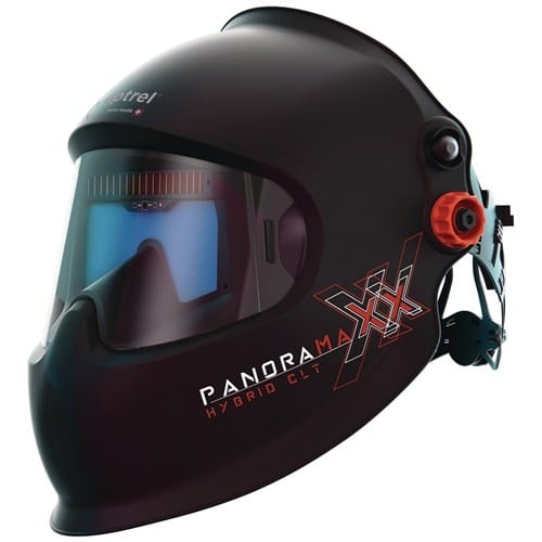 OPTREL Laserhelm Panoramaxx Hybrid CLT schwarz 50x100mm