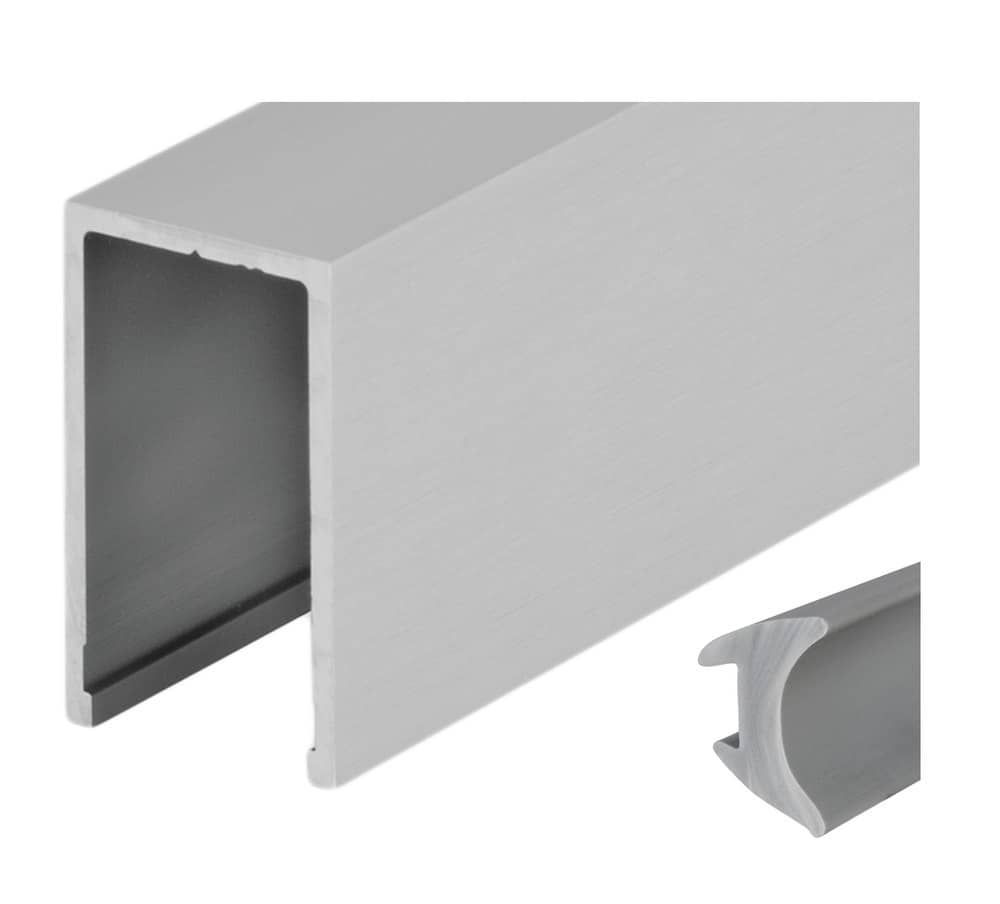 HERMAT Trennwand-Deckenprofil 6958, Aluminium